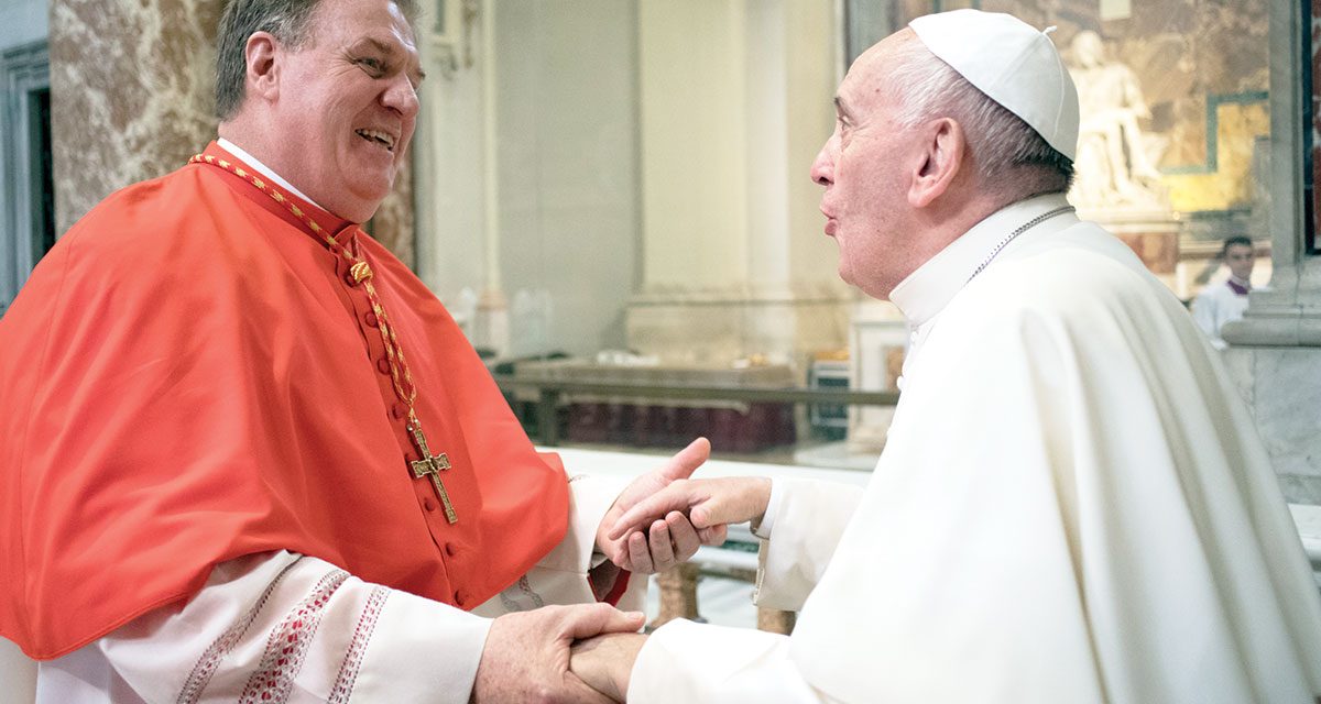 EL PAPA FRANCISCO NOMBRA AL CARDENAL JOSEPH TOBIN COMO MIEMBRO DE LA CONGREGACIÓN DE OBISPOS
