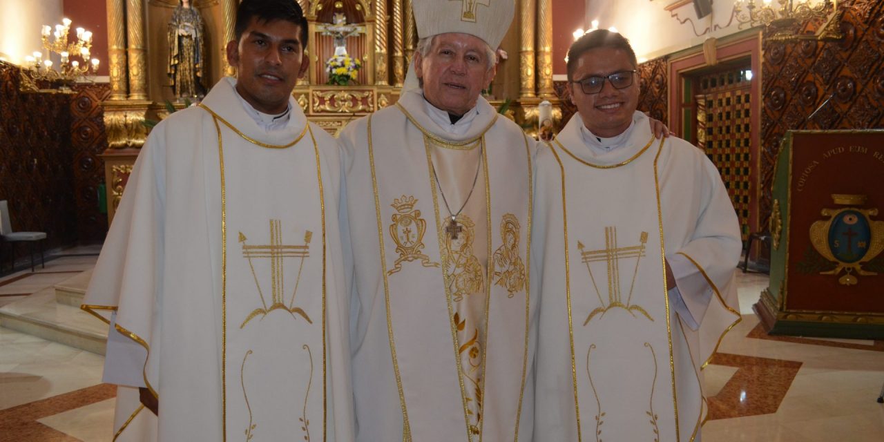 DOS NUEVOS SACERDOTES REDENTORISTAS