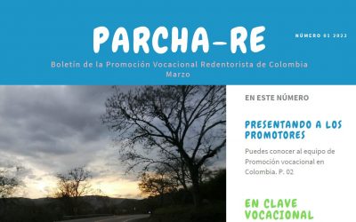 PARCHA-RE: BOLETÍN PROMOCIÓN VOCACIONAL REDENTORISTA # 1